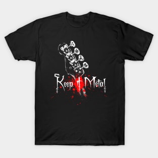 Keep it Metal-Bass Guitar T-Shirt